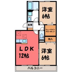 ノールベルク Bの物件間取画像